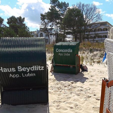 Haus "Seydlitz" In Binz - Wg15 "Lubin" Mit Terrasse Strandnah Buitenkant foto