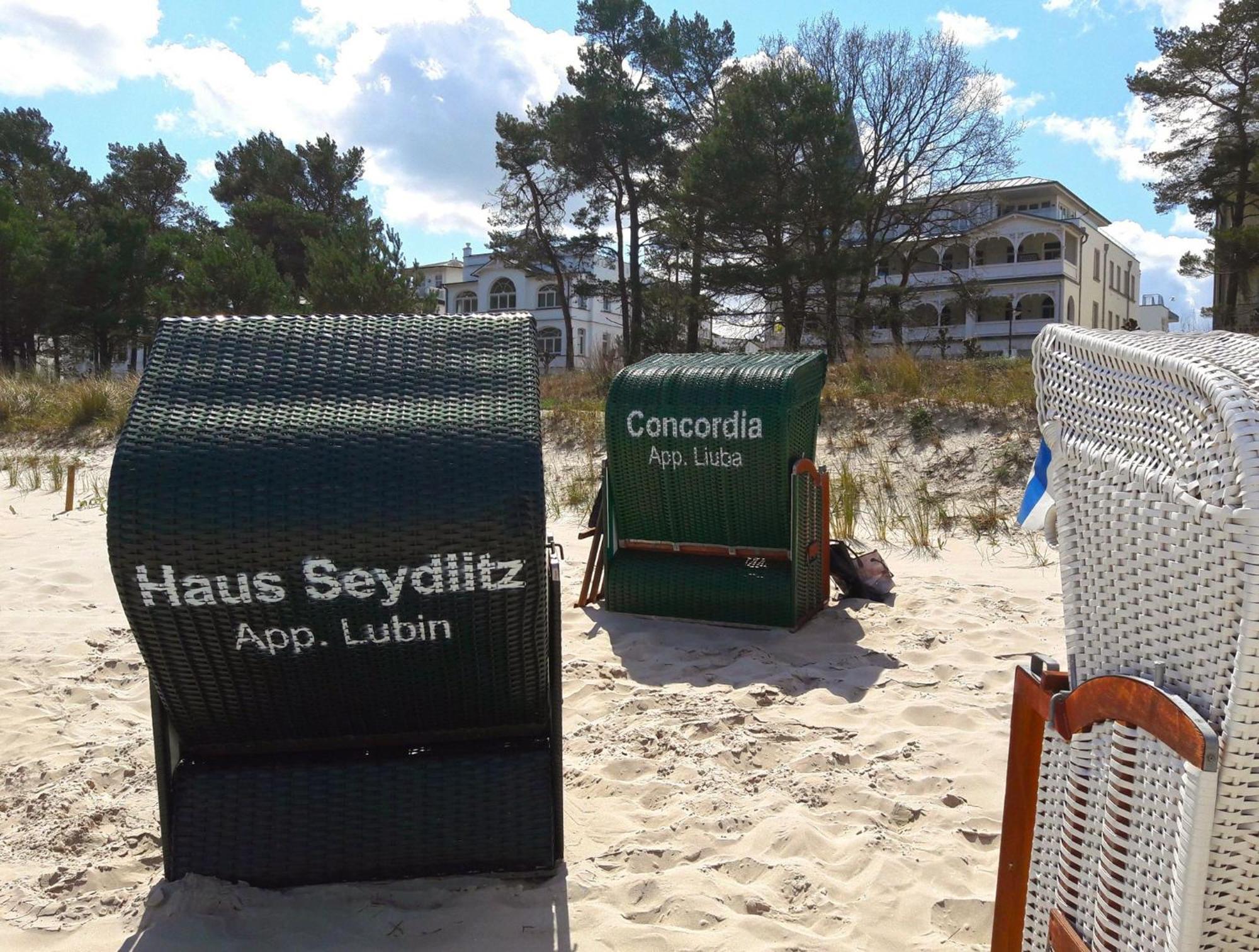 Haus "Seydlitz" In Binz - Wg15 "Lubin" Mit Terrasse Strandnah Buitenkant foto